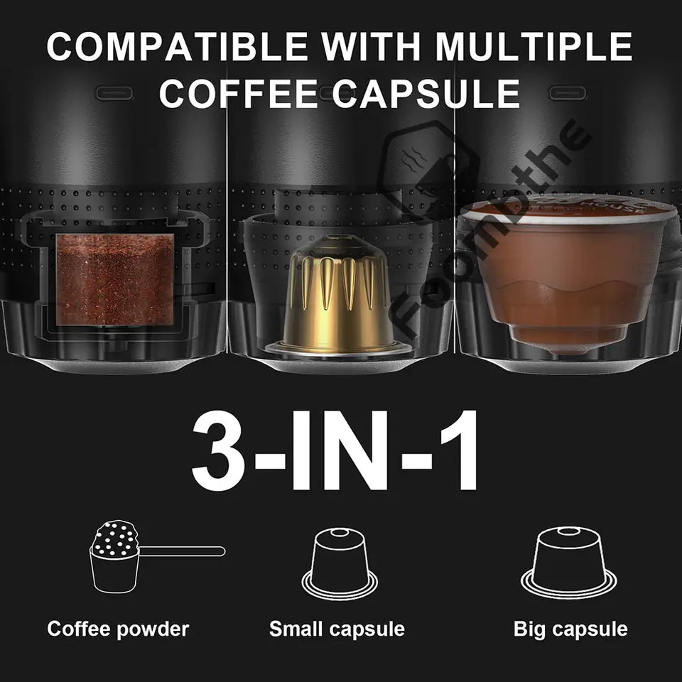3-in-1 Portable Espresso Machine