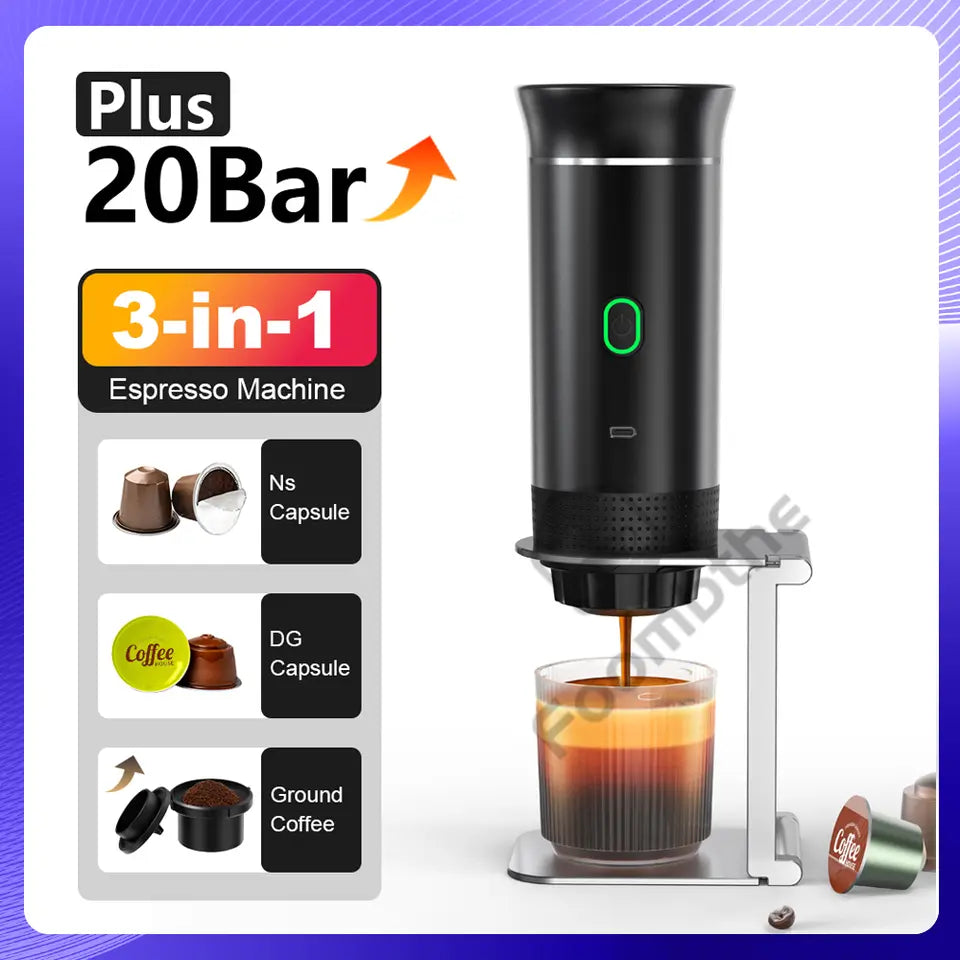 3-in-1 Portable Espresso Machine