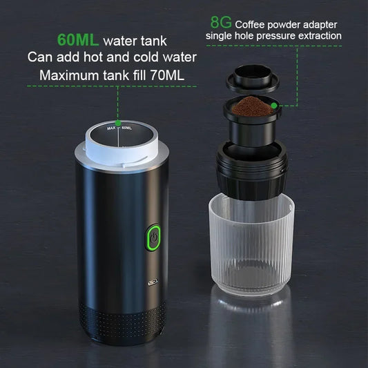 3-in-1 Portable Espresso Machine